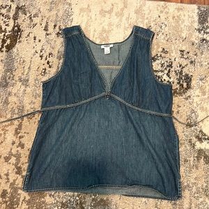 Old Navy Denim Tank Top Size XXL